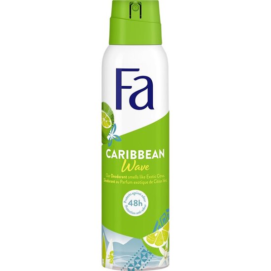 DESODORANTE FA LIMON CARIBE - 150 ML. image 0