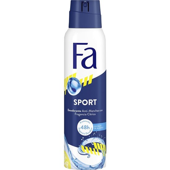 DESODORANTE SPRAY SPORT FA 150 ML. image 0