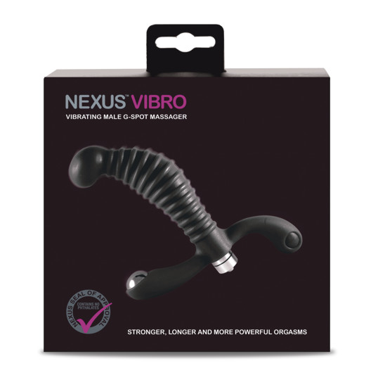 NEXUS VIBRO VIBRATING MALE G-SPOT MASSAGER BLACK image 2