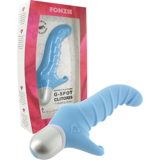 FEELZTOYS FONZIE VIBRATOR BLUE image 0