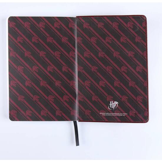 CUADERNO PREMIUM HARRY POTTER GRYFFINDOR RED image 3