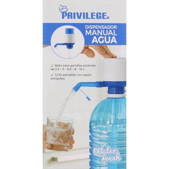 DISPENSADOR MANUAL AGUA WATER FRESH PRIVILEGE image 1