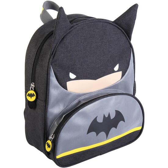 MOCHILA INFANTIL ESCOLAR BATMAN BLACK image 0