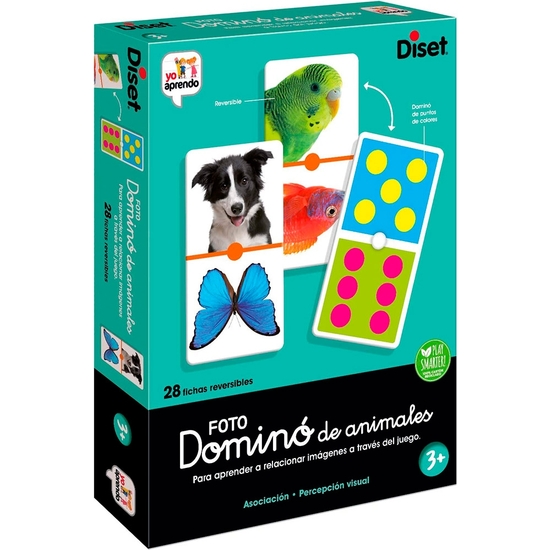 DOMINO PHOTO ANIMALES DISET + 3 AÑOS image 0
