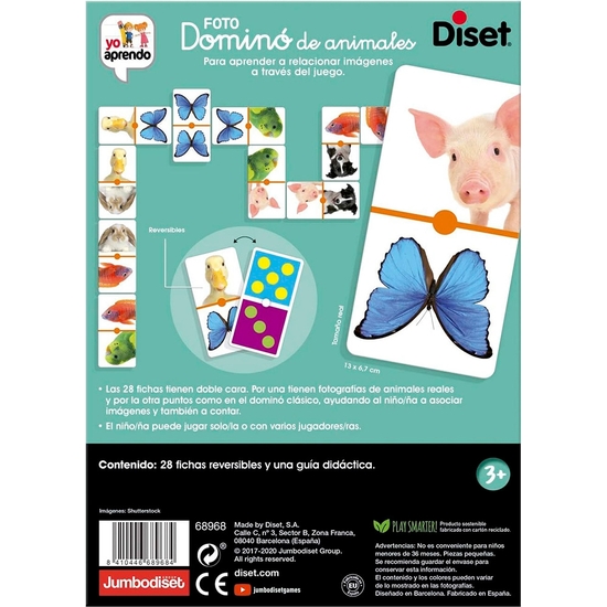 DOMINO PHOTO ANIMALES DISET + 3 AÑOS image 2