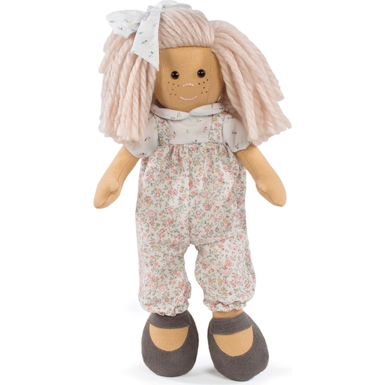 MUÑECA TRAPO FLORES 38 CM LA NINA image 0