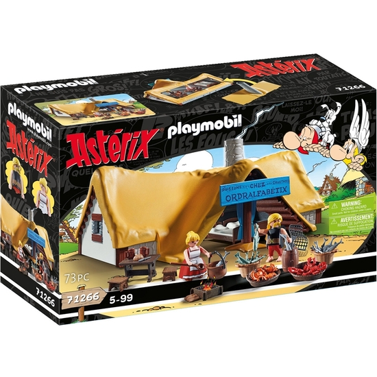 PLAYMOBIL ASTÉRIX LA CABAÑA DE ORDENALFABETIX image 0