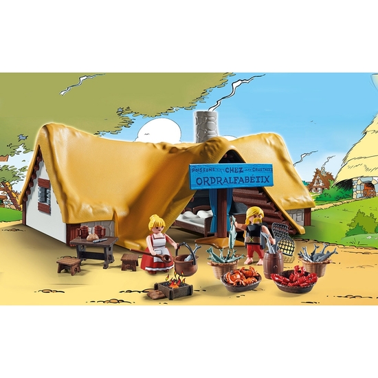 PLAYMOBIL ASTÉRIX LA CABAÑA DE ORDENALFABETIX image 2
