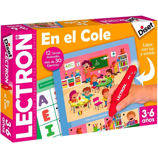 LECTRON EN EL COLE PREGUNTAS Y RESPUESTA 3-6 AÑOS image 0