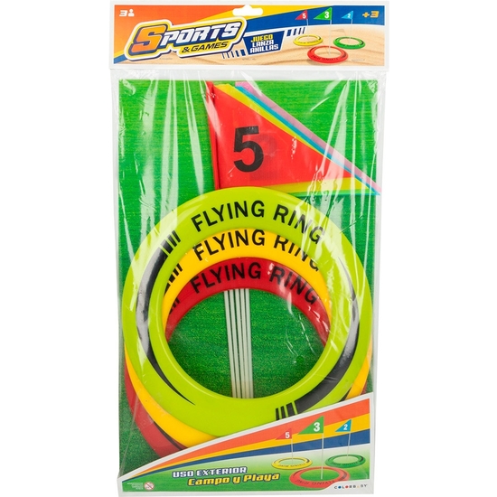 SET 2 JUEGOS AIRE LIBRE: DISCOS VOLADORES Y GOLF image 0