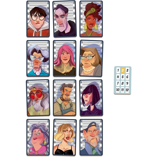 SOSPECHOSOS INUSUALES JUEGO DE CARTAS image 1