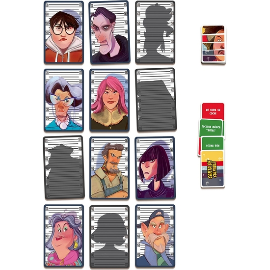 SOSPECHOSOS INUSUALES JUEGO DE CARTAS image 2