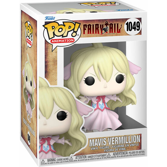 FIGURA POP FAIRY TAIL MAVIS VERMILLION image 2