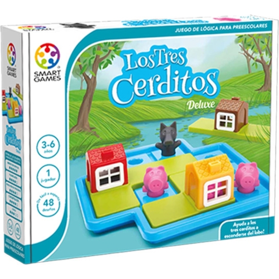LOS TRES CERDITOS JUEGO DE HABILIDAD DIDÁCTICO image 0