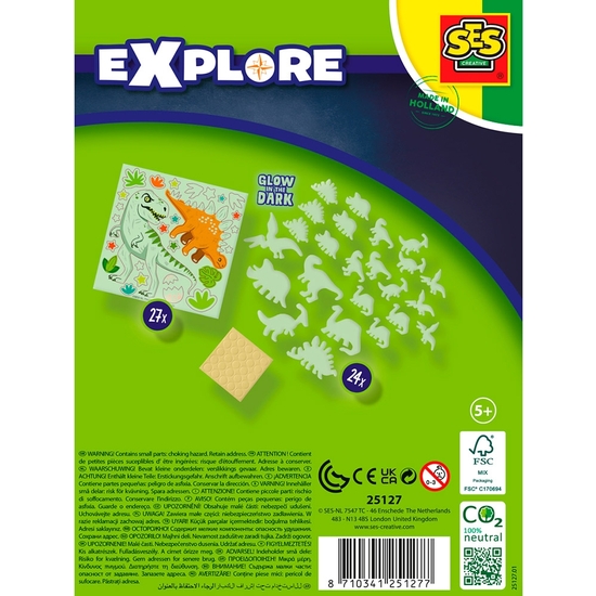 SES EXPLORE DINOSAURIOS BRILLANTES image 2