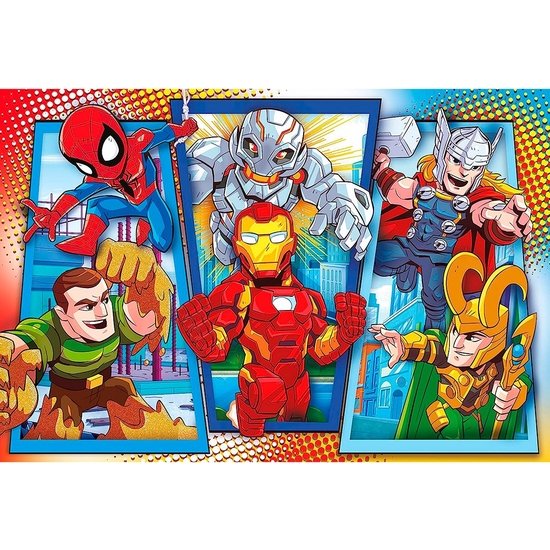 MARVEL SUPER HERO PUZZLE 104 PIEZAS MAXI image 1