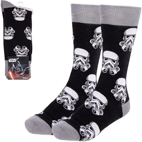 CALCETINES STAR WARS GRAY image 0