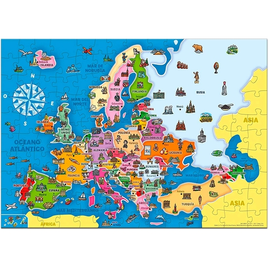 APRENDO PAÍSES DE EUROPA DISET + 7 AÑOS image 1