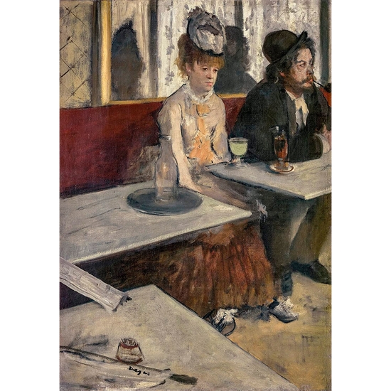 PUZZLE 1000 PIEZAS MUSUM DEGAS. DANS UN CAFÉ image 1