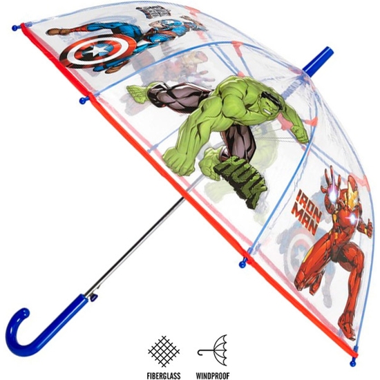 AVENGERS PARAGUAS CAMPANA AUTOMÁTICO ANTIVIENTO 74 CM image 0