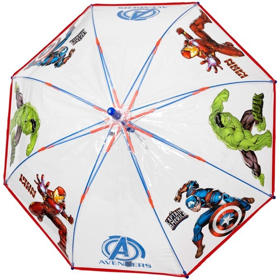 AVENGERS PARAGUAS CAMPANA AUTOMÁTICO ANTIVIENTO 74 CM image 2