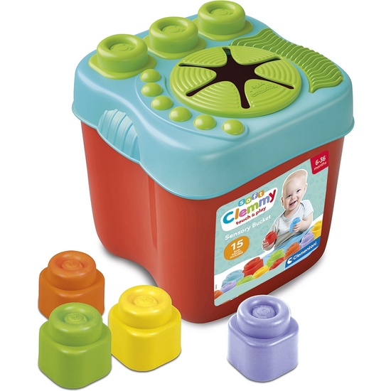 CUBO SENSORIAL CON BLOQUES BLANDITOS CLEMMY 6-36 MESES image 0