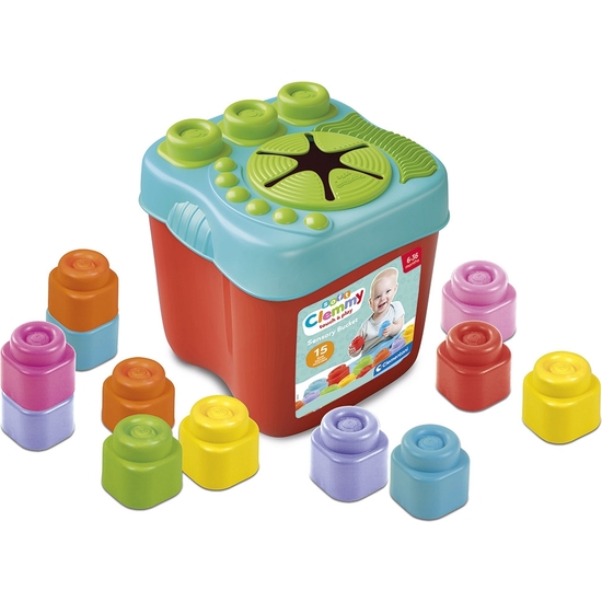 CUBO SENSORIAL CON BLOQUES BLANDITOS CLEMMY 6-36 MESES image 2