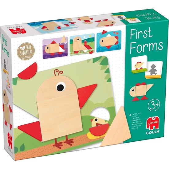 JUEGO PREESCOLAR CON RETOS GOULA FIRST FORMS + 3 AÑOS image 0