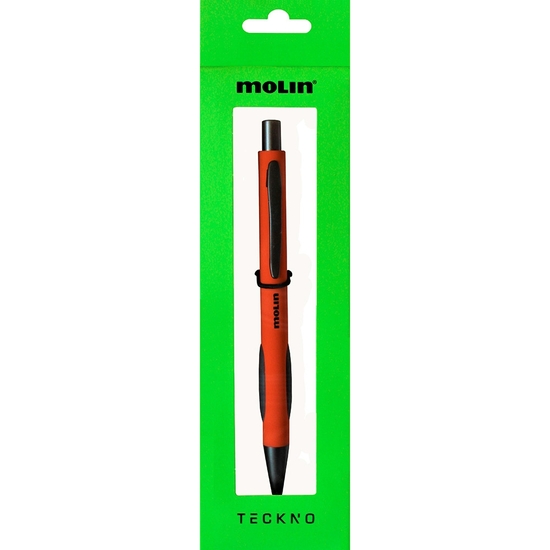 BOLÍGRAFO TECKNO GREEN RECTACTIL EN ESTUCHE image 0
