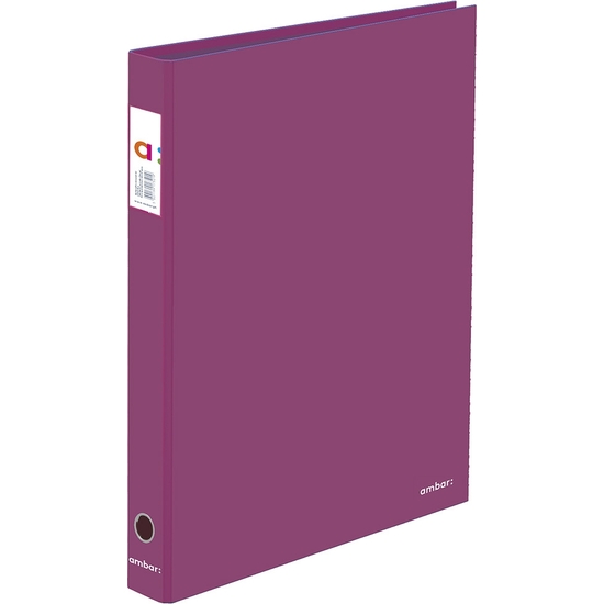 CARPETA ARCHIVADORA 2 ANILLAS 45 MM A4 MORADO image 0