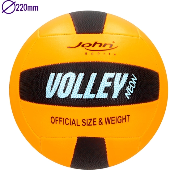 BALÓN VOLLEY PESO Y MEDIDA OFICIAL 22 CM 4 COLORES image 0