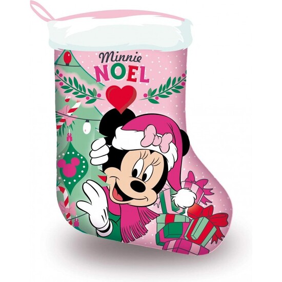 CALCETIN PAPA NOEL 42CM MINNIE MOUSE "LUCKY" image 0