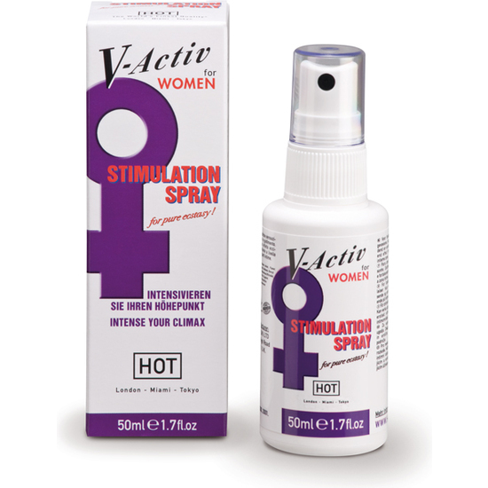 HOT V-ACTIV WOMEN STIMULATION SPRAY image 0