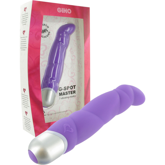 FEELZTOYS GINO VIBRATOR PURPLE image 0