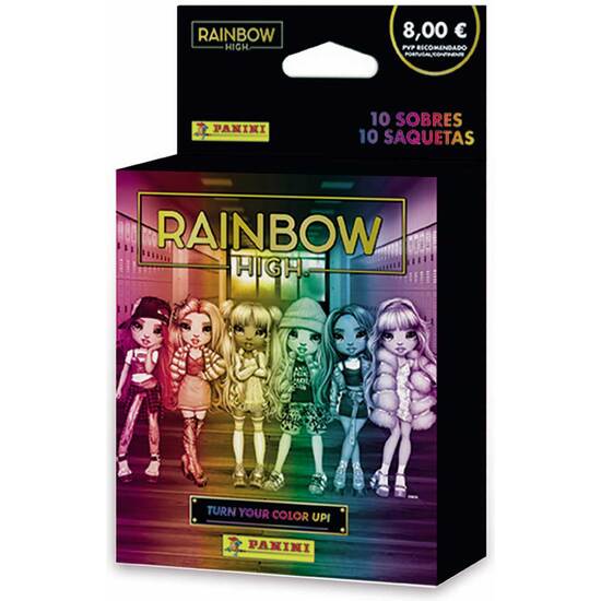 ECOBLISTER 10 SOBRES RAINBOW HIGH image 0