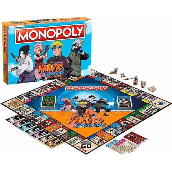 JUEGO MONOPOLY NARUTO SHIPPUDEN image 0