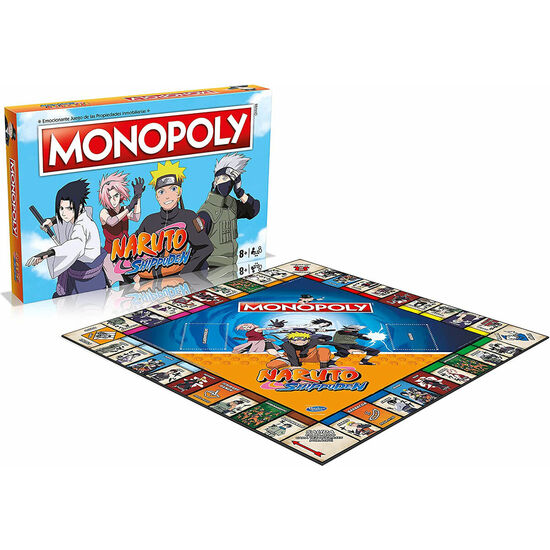 JUEGO MONOPOLY NARUTO SHIPPUDEN image 1