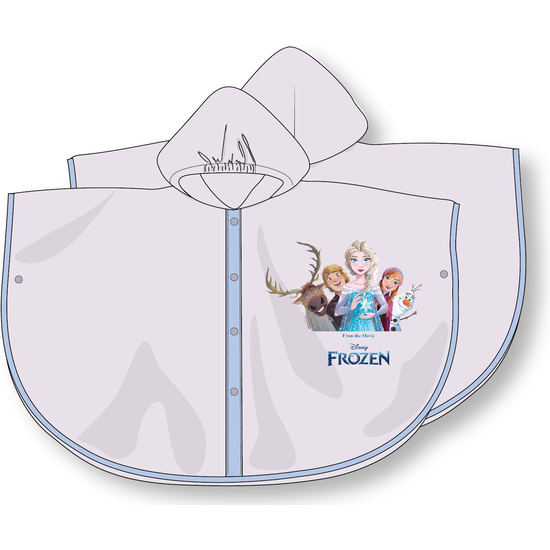 PACK 8 PONCHOS IMPERMEABLES FROZEN "BELIEVE" image 0