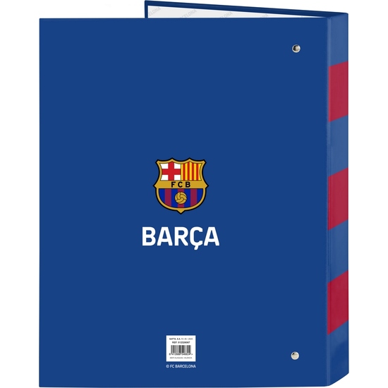 CARPETA FOLIO 4 ANI.MIXTAS F.C.BARCELONA 2ª EQUIPACION image 1