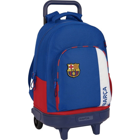 MOCHILA GDE. C/RUEDAS COMPACT EXTRAIBLE F.C.BARCELONA 2ª EQUIPACION image 0