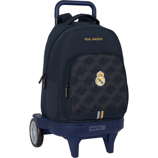 MOCHILA GDE. C/RUEDAS COMPACT EVOL. EXT. REAL MADRID 2ª EQUIPACION 23/24 image 0