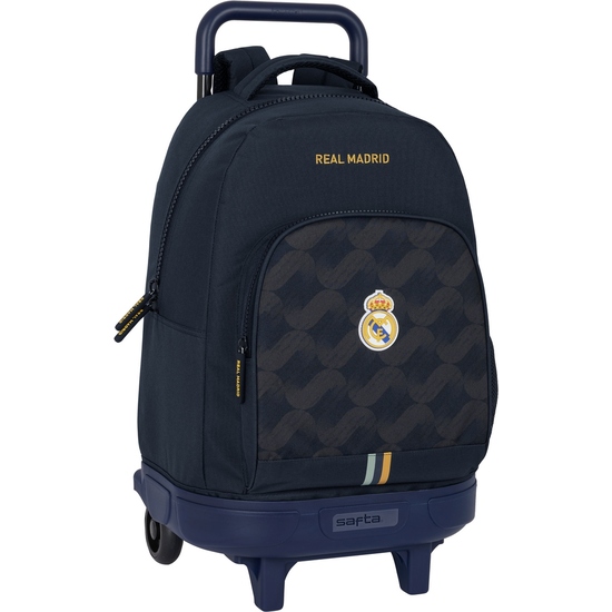 MOCHILA GDE. C/RUEDAS COMPACT EXTRAIBLE REAL MADRID 2ª EQUIPACION 23/24 image 0