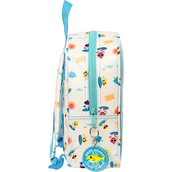 MOCHILA GUARDERIA ADAPT.CARRO C/BOLSILLO BABY SHARK "SURFING" image 2