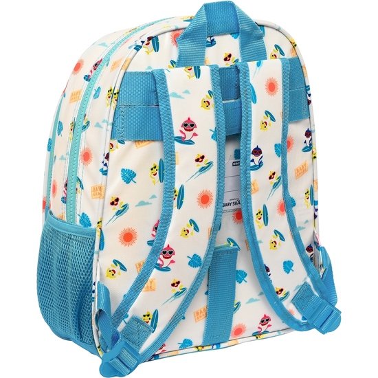 MOCHILA INFANTIL CON MUSICA ADAPT.CARRO BABY SHARK "SURFING" image 1