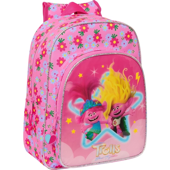 MOCHILA INFANTIL ADAPT.CARRO TROLLS 3 image 0