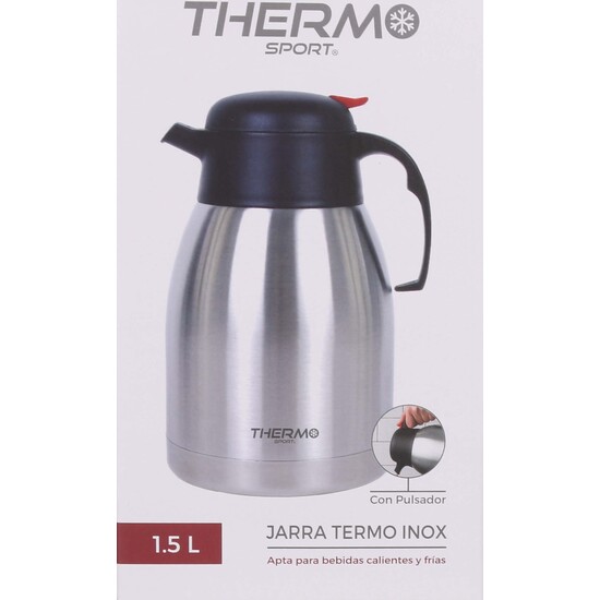 JARRA TERMO INOX 1.5LT C/PULSADOR THERMOSPORT image 1