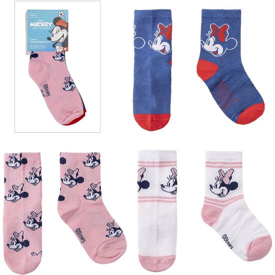 PACK CALCETINES 3 PIEZAS MINNIE image 0