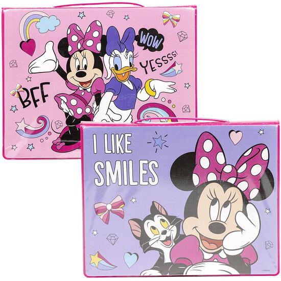 SET PAPELERÍA COLOREABLE CAJA MINNIE image 1