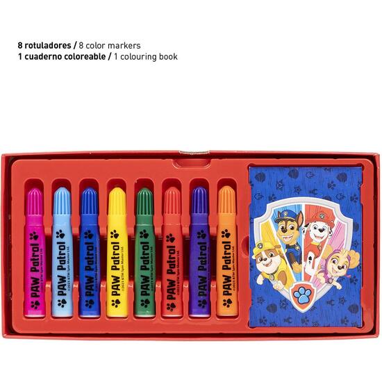 SET PAPELERÍA COLOREABLE MALETÍN PAW PATROL image 3