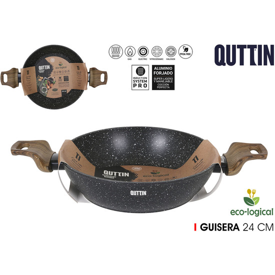 GUISERA 24CM ALU.FORG.M/ST ECOLOGIC QUTTIN image 0